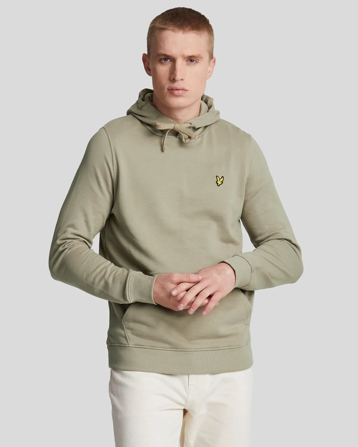 pullover_hoodie_0-19.webp Lyle & Scott Kapuzenpullover<Pullover Hoodie SageUniform