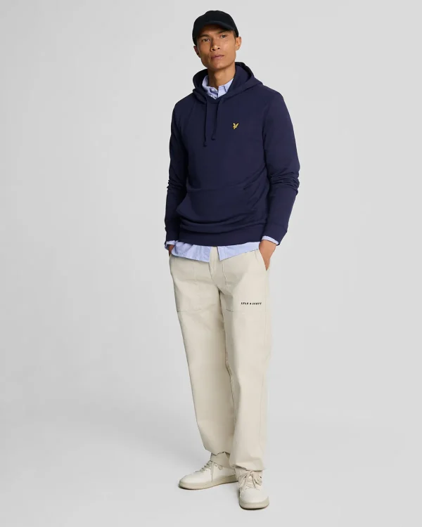 Lyle & Scott Grundlegendes | Kapuzenpullover<Pullover Hoodie Marine