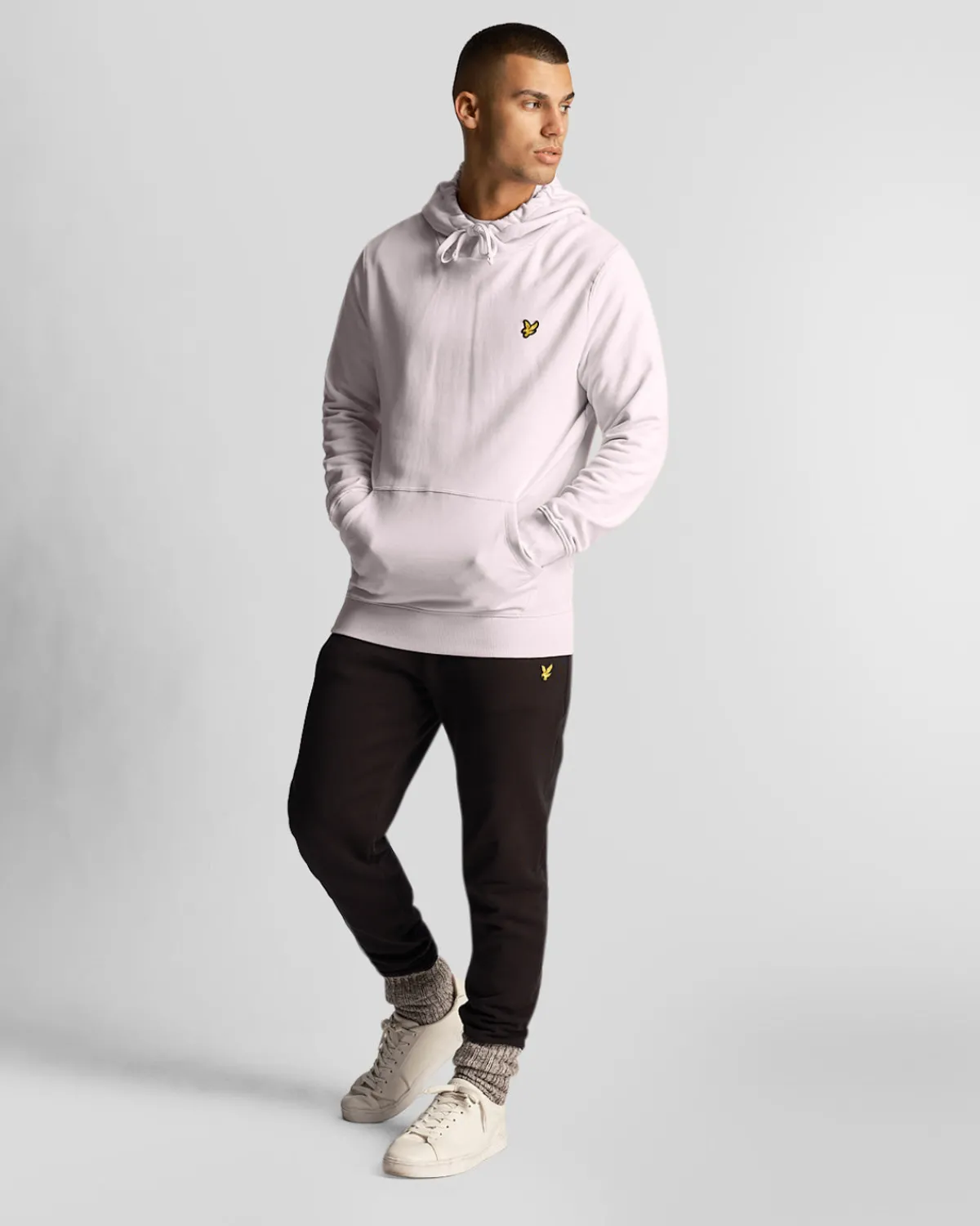 pullover_hoodie_1-13.webp Lyle & Scott Kapuzenpullover<Pullover Hoodie Hell-Pink
