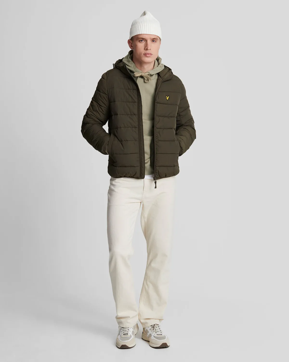 pullover_hoodie_1-15.webp Lyle & Scott Kapuzenpullover<Pullover Hoodie SageUniform