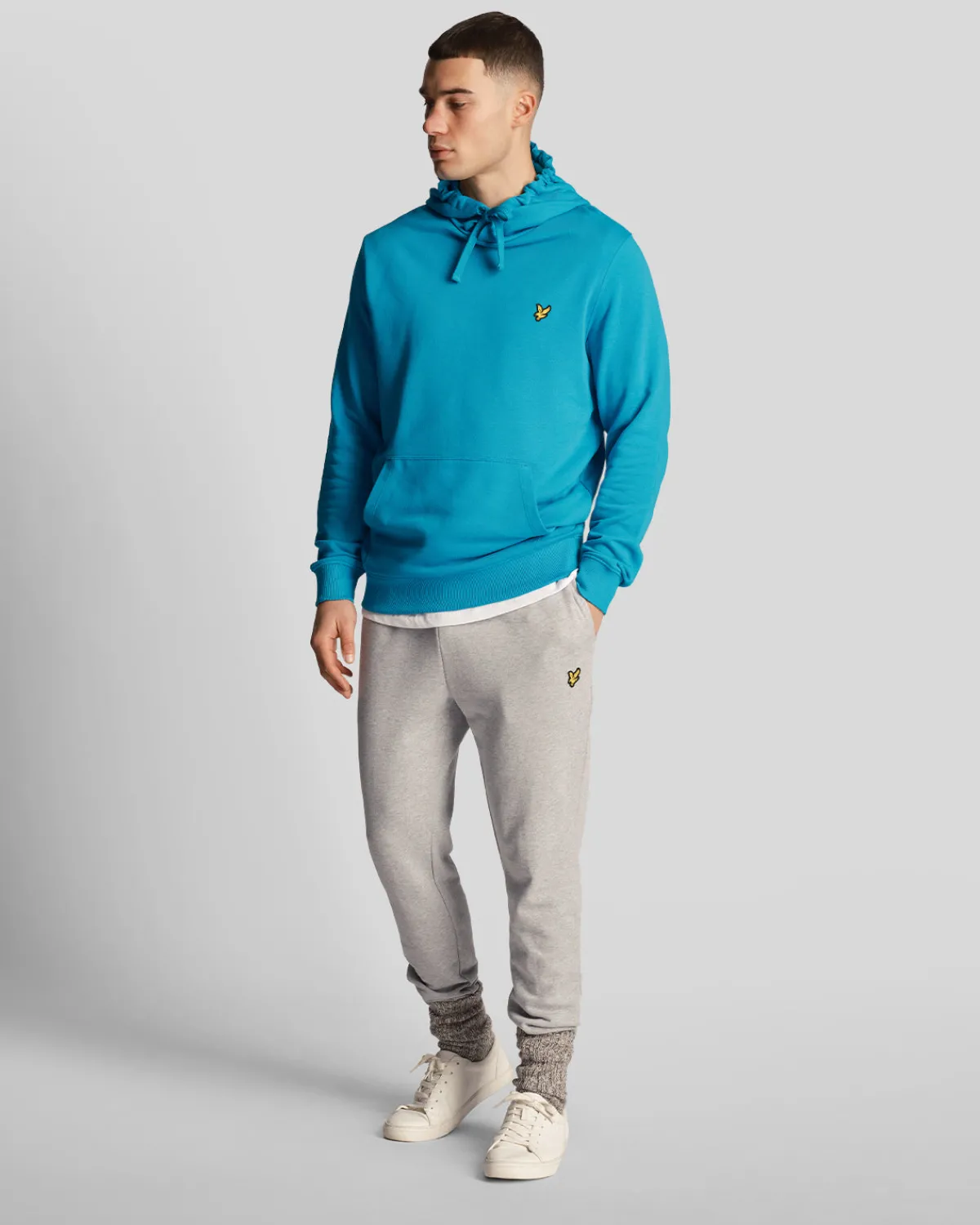 pullover_hoodie_1-2.webp Lyle & Scott Kapuzenpullover<Pullover Hoodie Freizeitblau