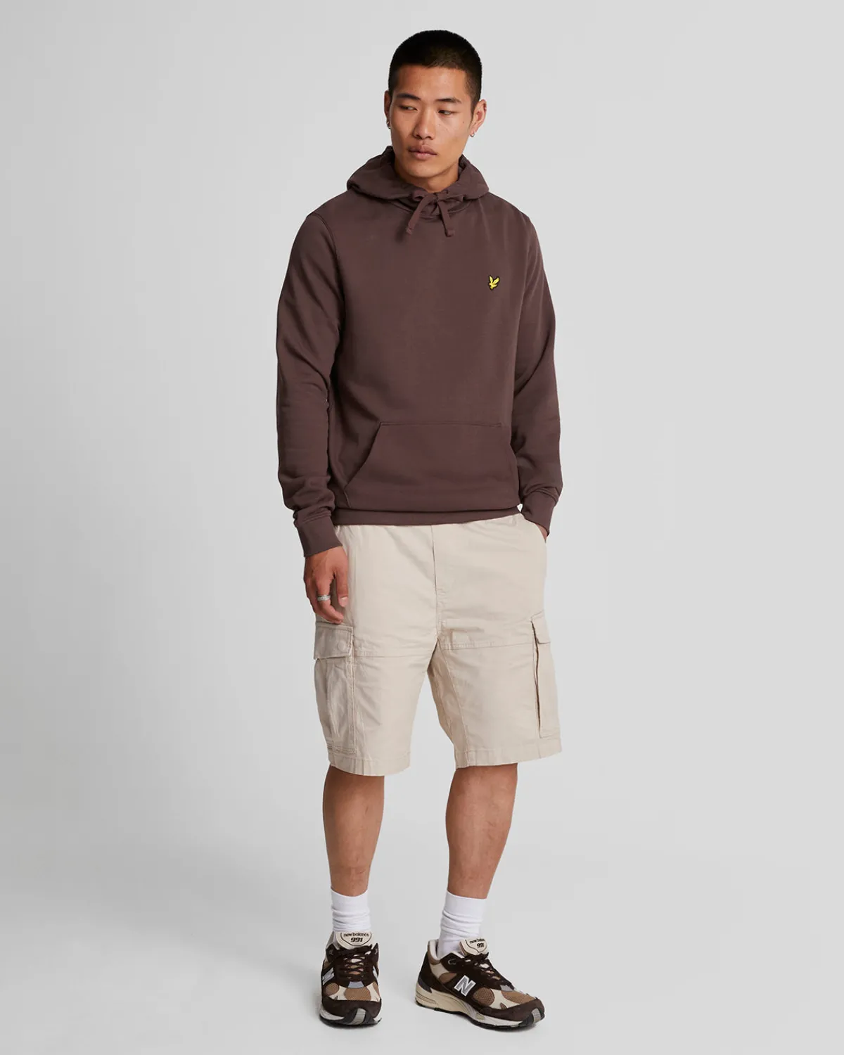 pullover_hoodie_1-6.webp Lyle & Scott Kapuzenpullover<Pullover Hoodie DeepMahogany