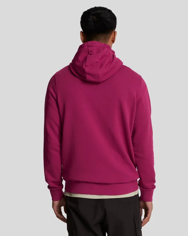 Lyle & Scott Kapuzenpullover<Pullover Hoodie ReicherBurgunder