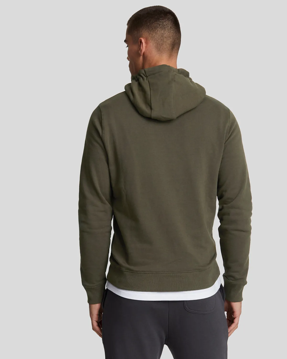pullover_hoodie_2-11.webp Lyle & Scott Kapuzenpullover<Pullover Hoodie Olive