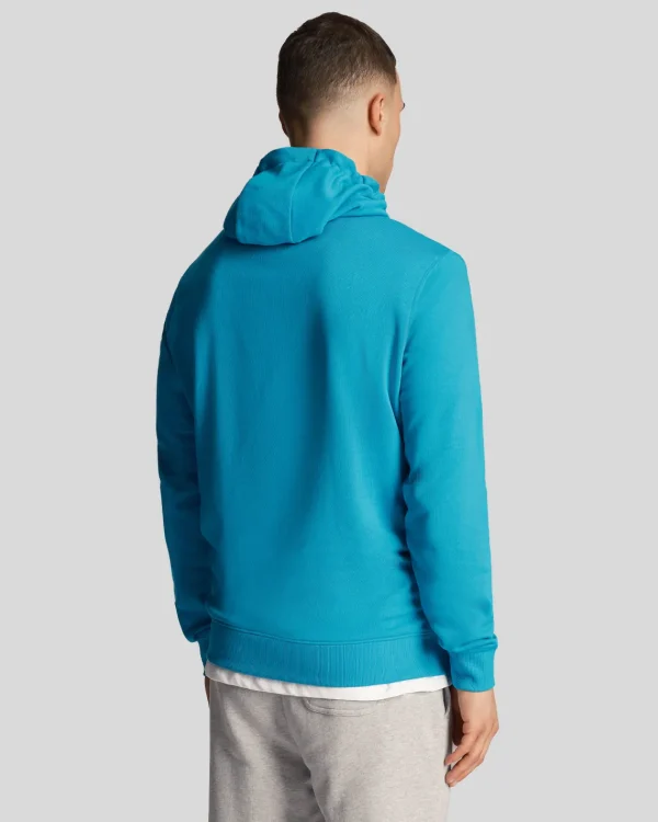 Lyle & Scott Kapuzenpullover<Pullover Hoodie Freizeitblau