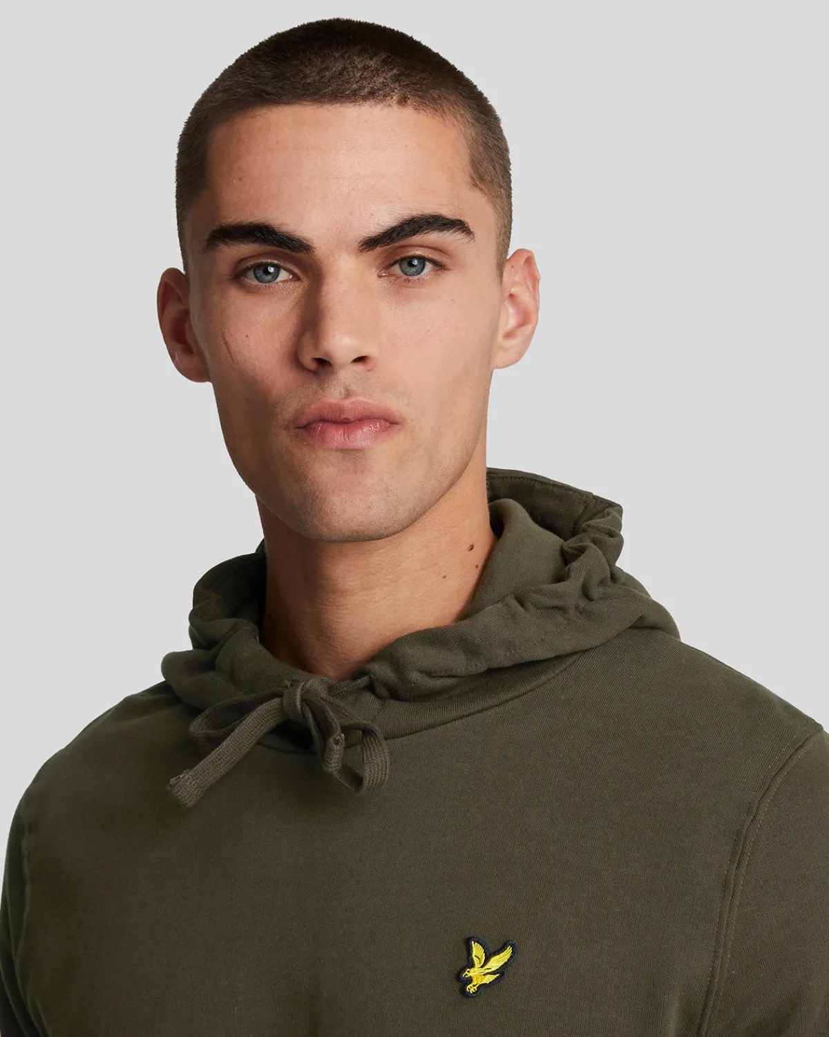 pullover_hoodie_3-11.webp Lyle & Scott Kapuzenpullover<Pullover Hoodie Olive