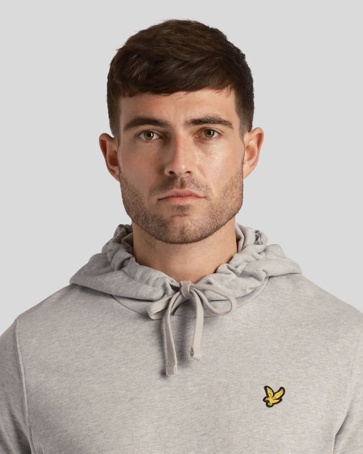 pullover_hoodie_3-16.webp Lyle & Scott Kapuzenpullover<Pullover Hoodie HellgraueMergel
