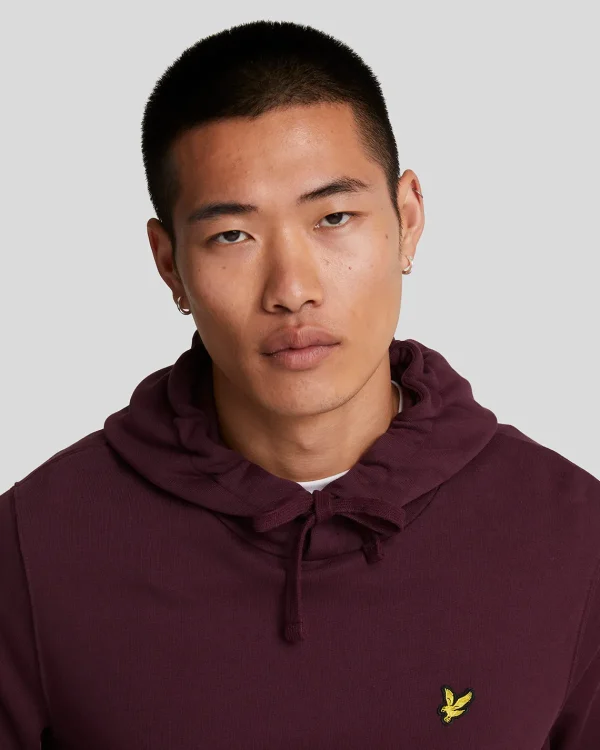 Lyle & Scott Kapuzenpullover<Pullover Hoodie Burgund