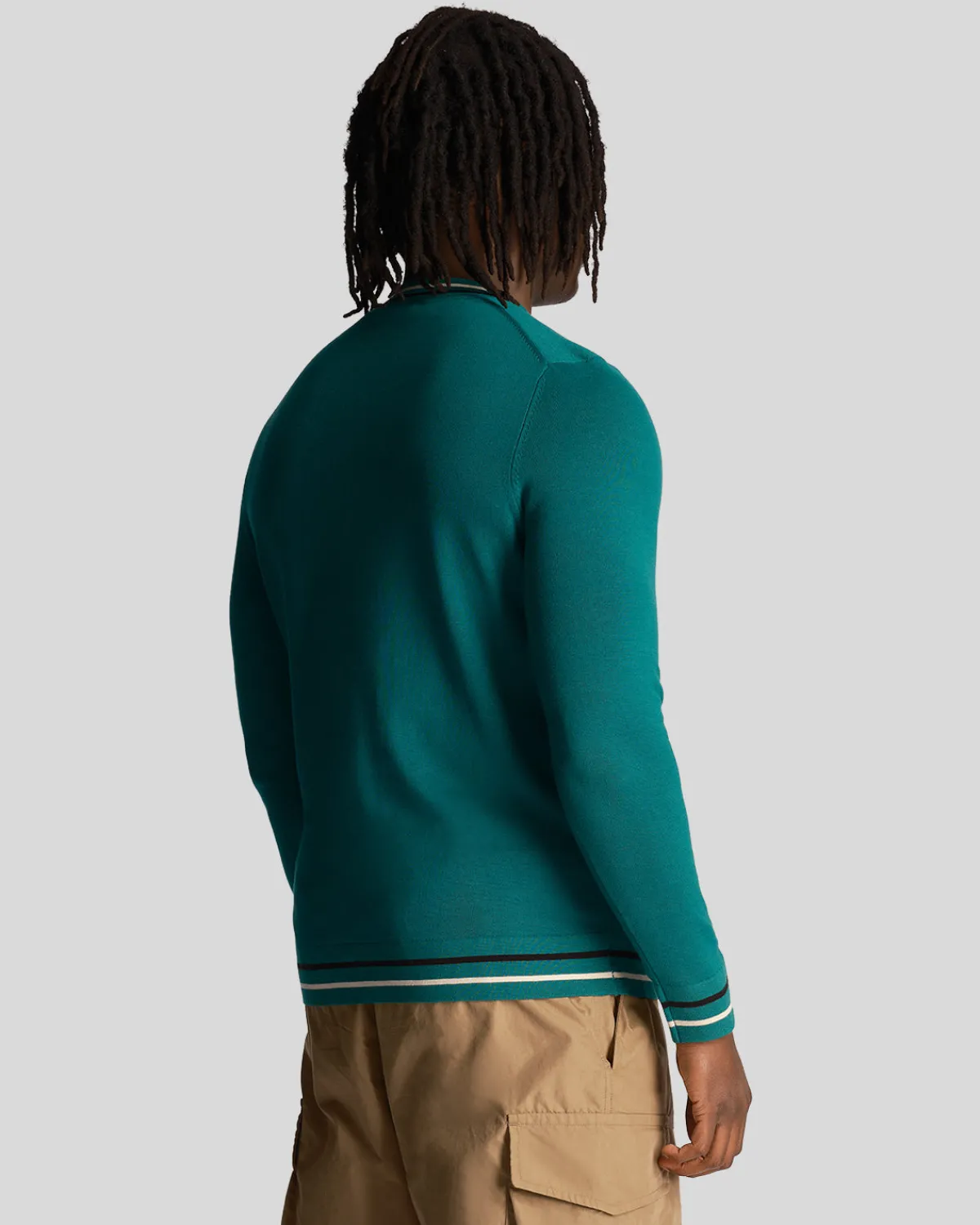 pullover_mit_rundhalsausschnitt_2.webp Lyle & Scott Drehbuchsticke<Pullover mit Rundhalsausschnitt Gerichtsgrün