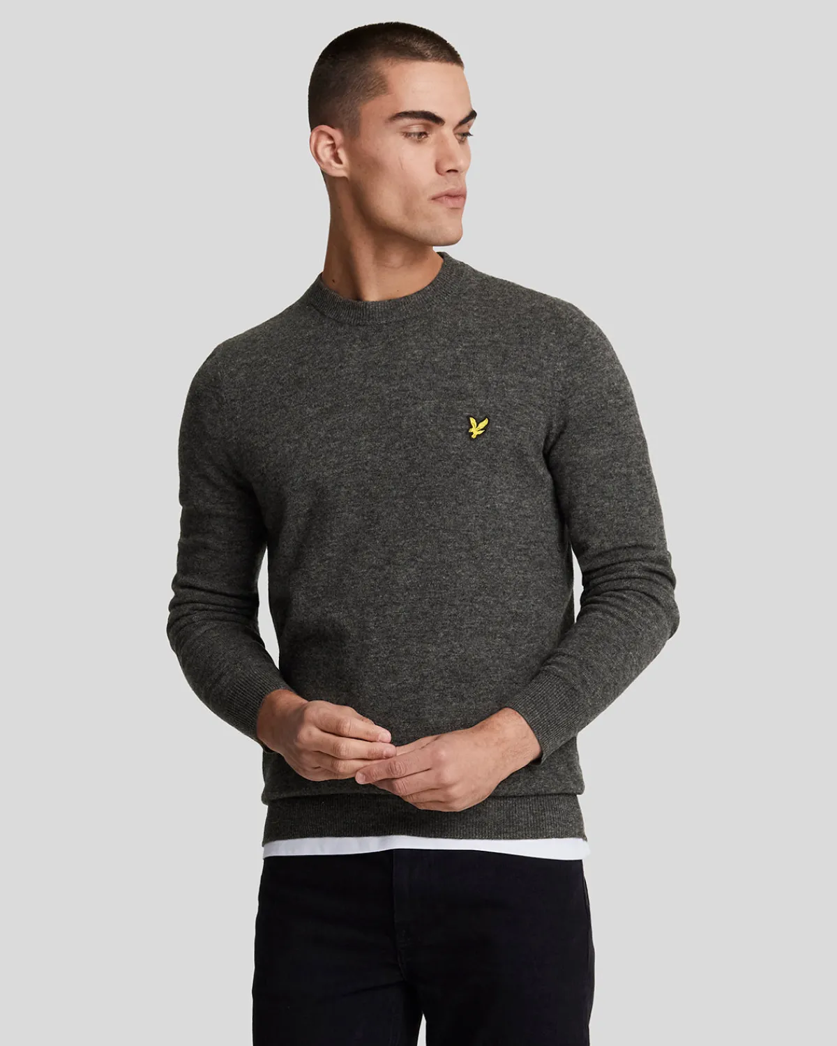 pullover_mit_rundhalsausschnitt_aus_lambswoolmischung_0-4.webp Lyle & Scott Pullover & Strickwaren<Pullover mit Rundhalsausschnitt aus Lambswool-Mischung GunmetalMarl