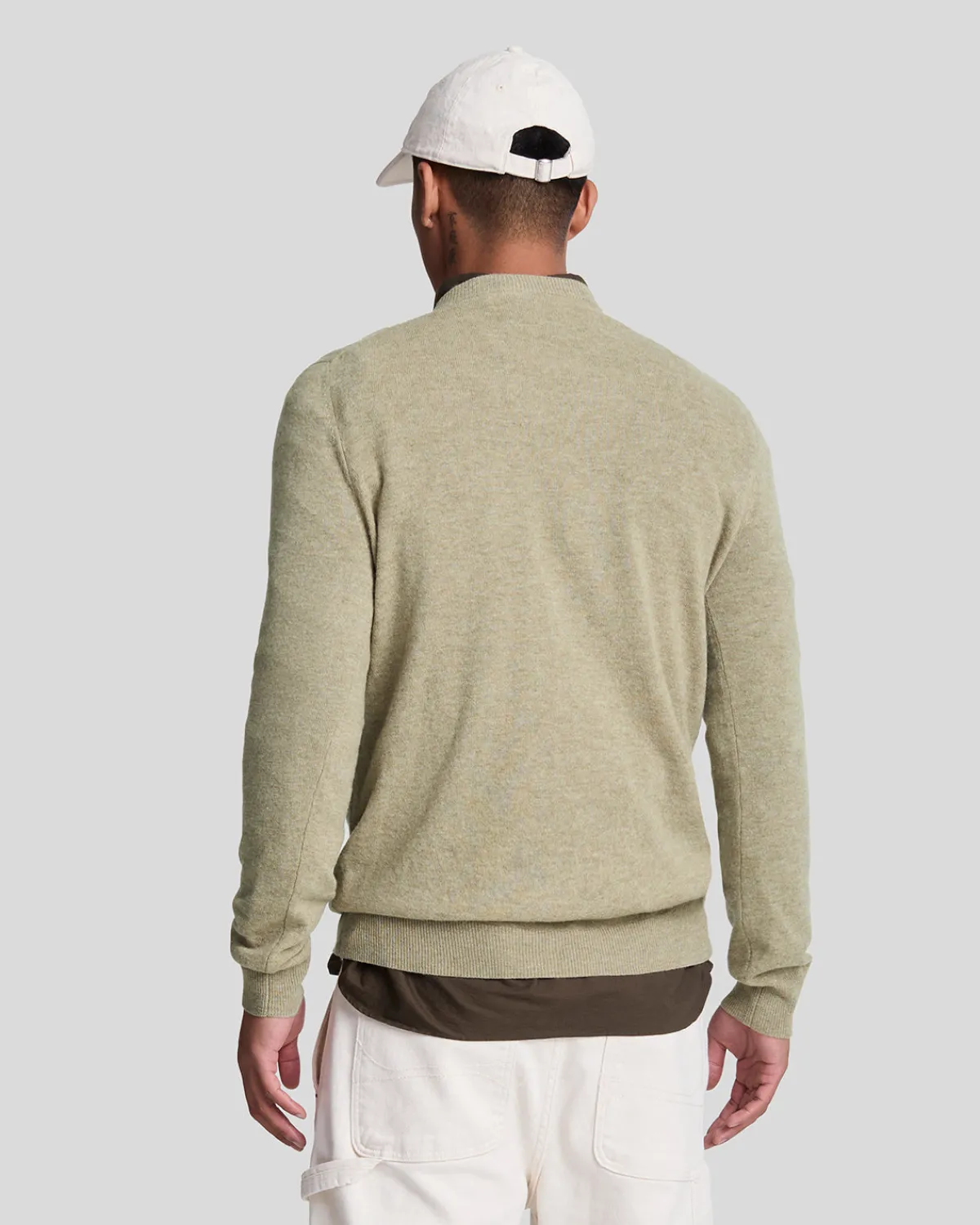 pullover_mit_rundhalsausschnitt_aus_lambswoolmischung_2-11.webp Lyle & Scott Pullover & Strickwaren<Pullover mit Rundhalsausschnitt aus Lambswool-Mischung SageUniformMarl