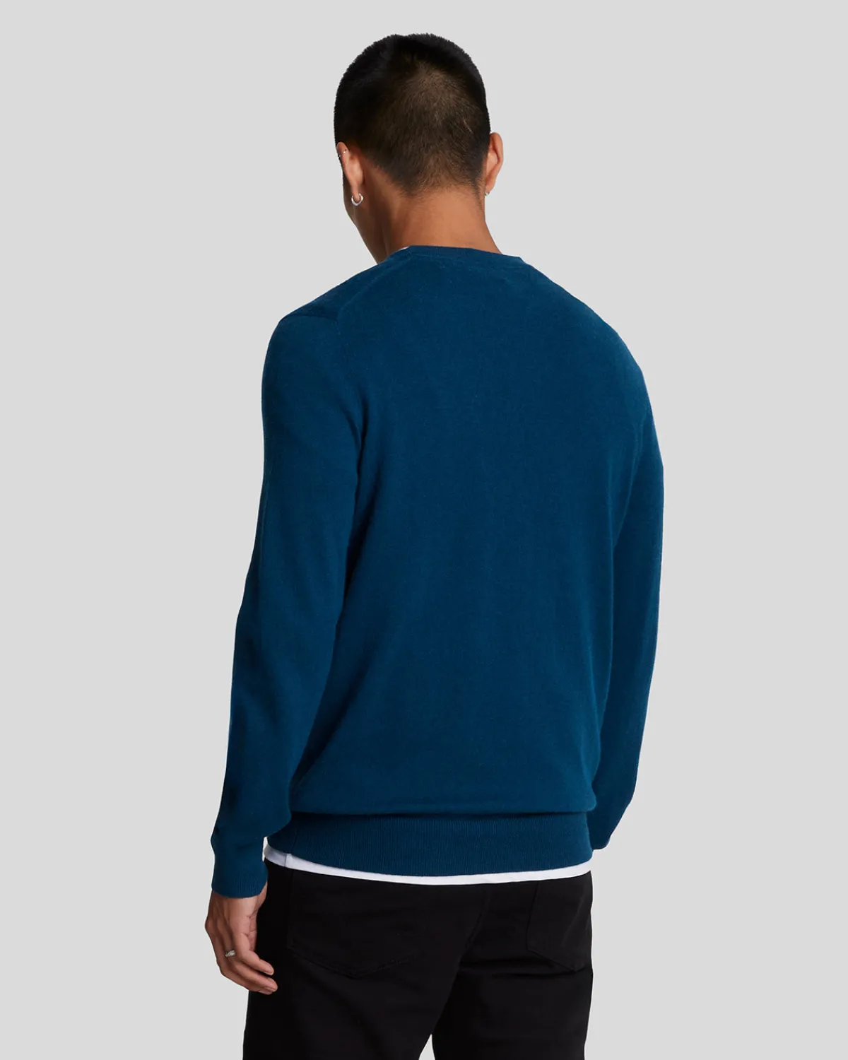 pullover_mit_rundhalsausschnitt_aus_lambswoolmischung_2-2.webp Lyle & Scott Vermächtnis | Pullover & Strickwaren<Pullover mit Rundhalsausschnitt aus Lambswool-Mischung ApresNavyMarl