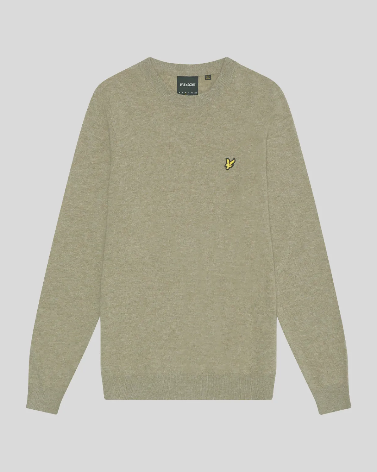 pullover_mit_rundhalsausschnitt_aus_lambswoolmischung_4-11.webp Lyle & Scott Pullover & Strickwaren<Pullover mit Rundhalsausschnitt aus Lambswool-Mischung SageUniformMarl