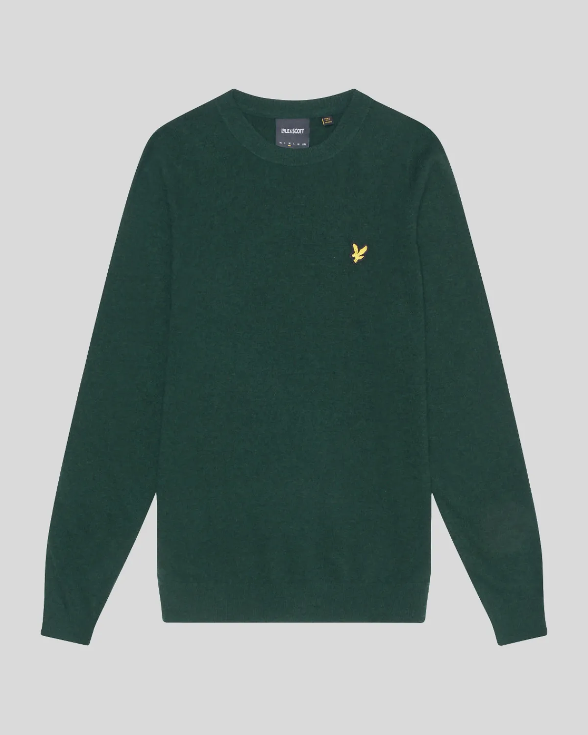 pullover_mit_rundhalsausschnitt_aus_lambswoolmischung_4-3.webp Lyle & Scott Pullover & Strickwaren<Pullover mit Rundhalsausschnitt aus Lambswool-Mischung ArgyleTealMarl