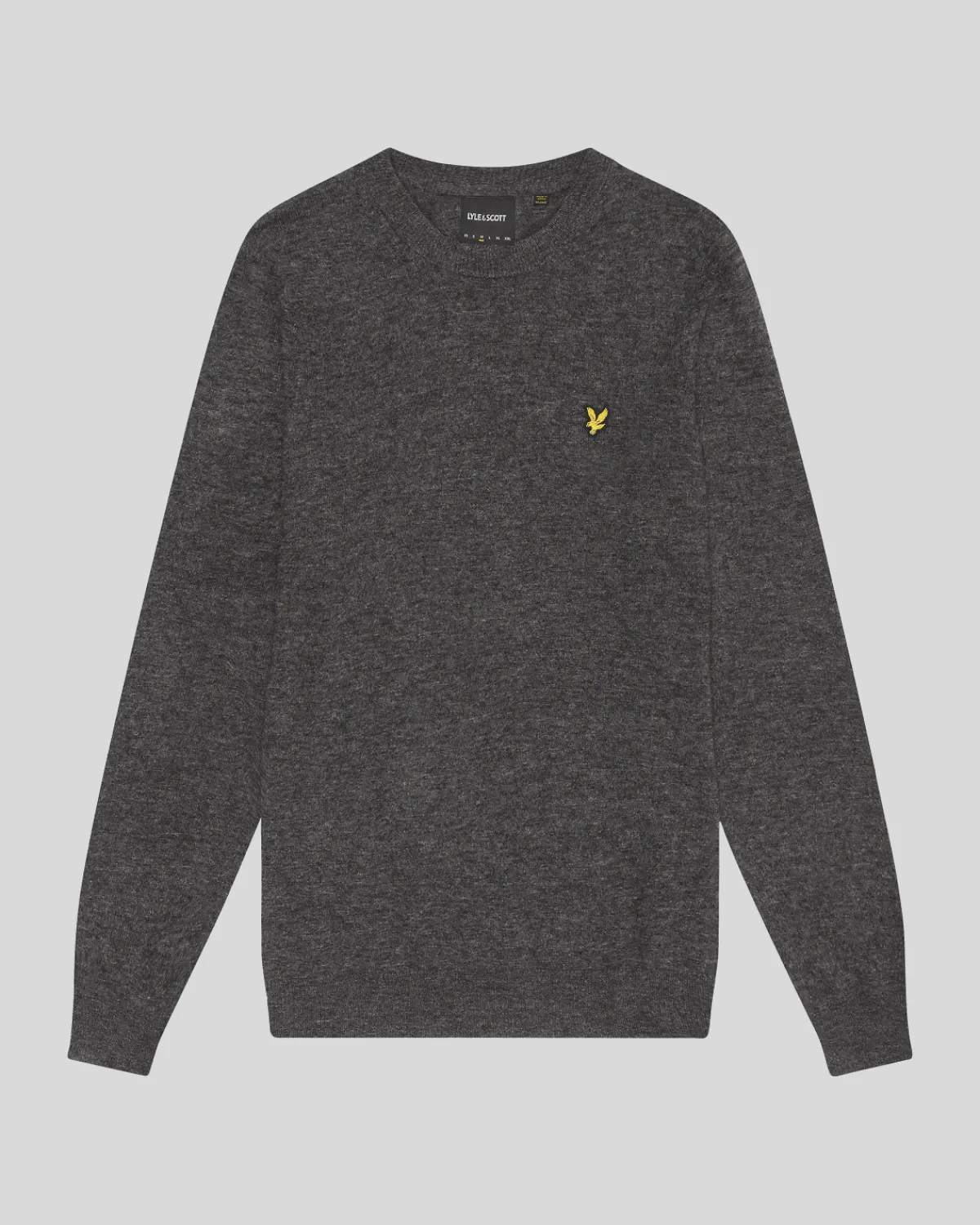 pullover_mit_rundhalsausschnitt_aus_lambswoolmischung_4-4.webp Lyle & Scott Pullover & Strickwaren<Pullover mit Rundhalsausschnitt aus Lambswool-Mischung GunmetalMarl