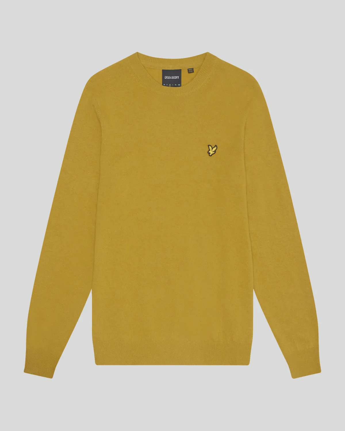pullover_mit_rundhalsausschnitt_aus_lambswoolmischung_4-6.webp Lyle & Scott Pullover & Strickwaren<Pullover mit Rundhalsausschnitt aus Lambswool-Mischung EllanessGoldMarl