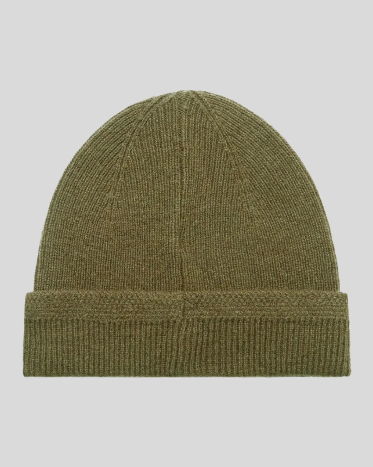 racked_rib_beanie_1.webp Lyle & Scott Kopfbedeckungen<Racked Rib Beanie Olive