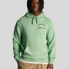 Lyle & Scott Kapuzenpullover<Racquet Club Grafik Hoodie Rasengrün