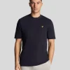 Lyle & Scott T-shirts<Rally Tipped T-Shirt DunkleMarine