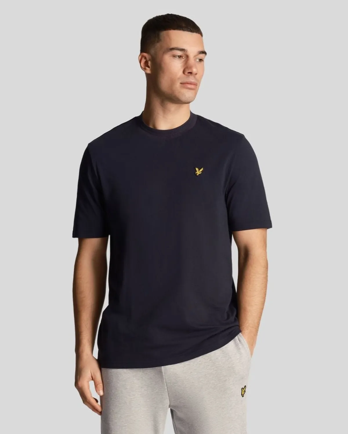 rally_tipped_tshirt_1.webp Lyle & Scott T-shirts<Rally Tipped T-Shirt DunkleMarine
