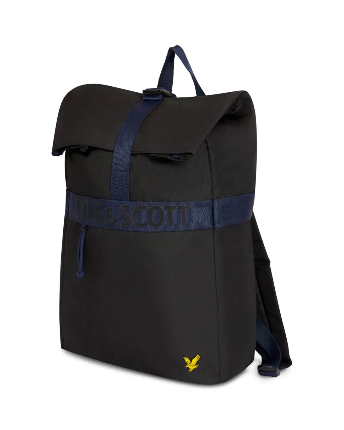 recycelter_rolltoprucksack_0.webp Lyle & Scott Taschen<Recycelter Rolltop-Rucksack EchtesSchwarz