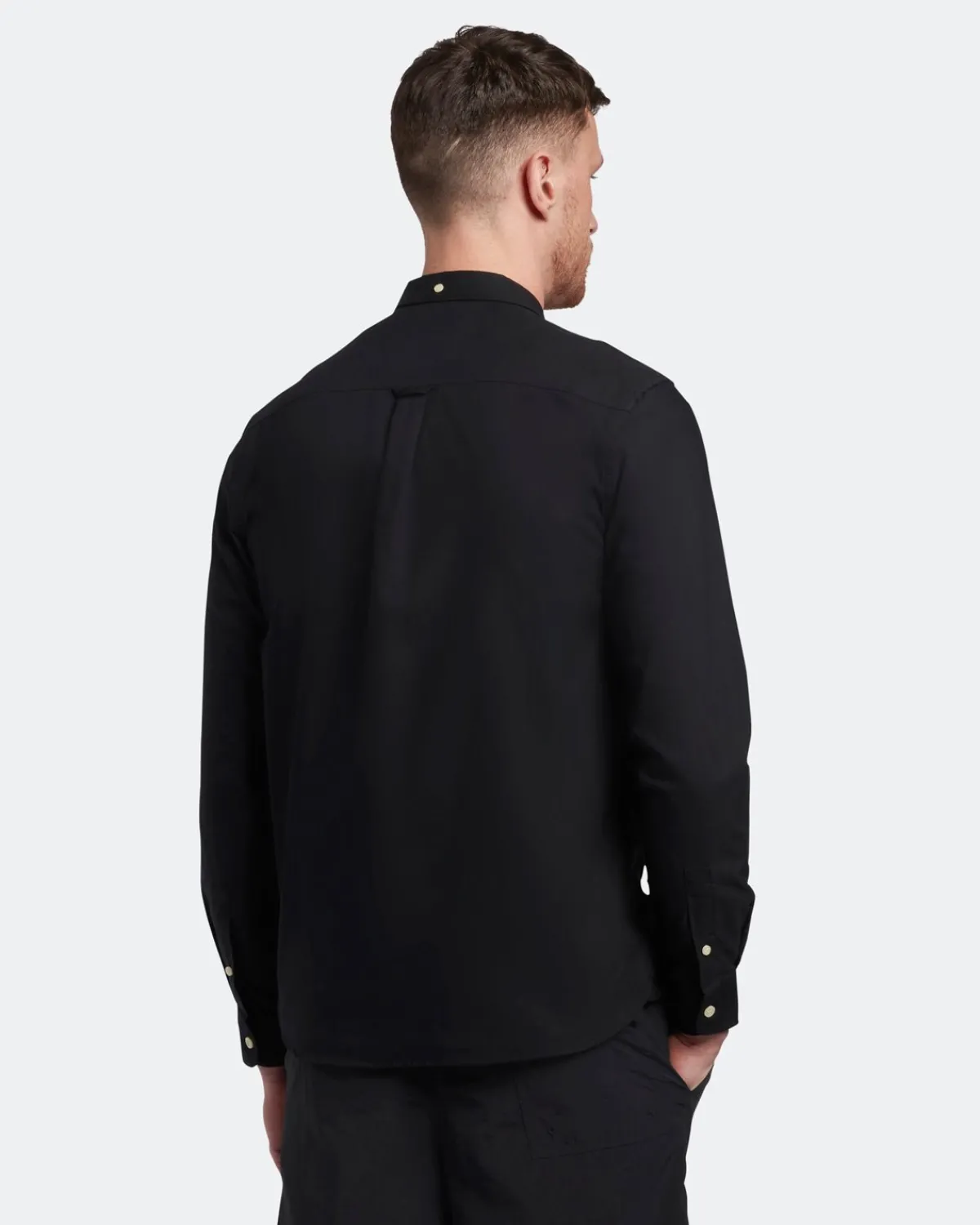 regular_fit_leichtes_oxford_hemd_2.webp Lyle & Scott Hemden<Regular Fit Leichtes Oxford Hemd Pechschwarz
