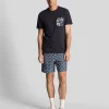 Lyle & Scott Kurze Hosen<Resort Badeshorts mit Blumendruck DunkleMarine