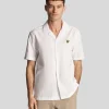Lyle & Scott Vermächtnis | Hemden<Resort Ärmel aus Baumwollpopeline Weiß
