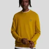 Lyle & Scott Pullover & Strickwaren<Rundhals-Pullover aus Baumwolle und Merino EllanessGold