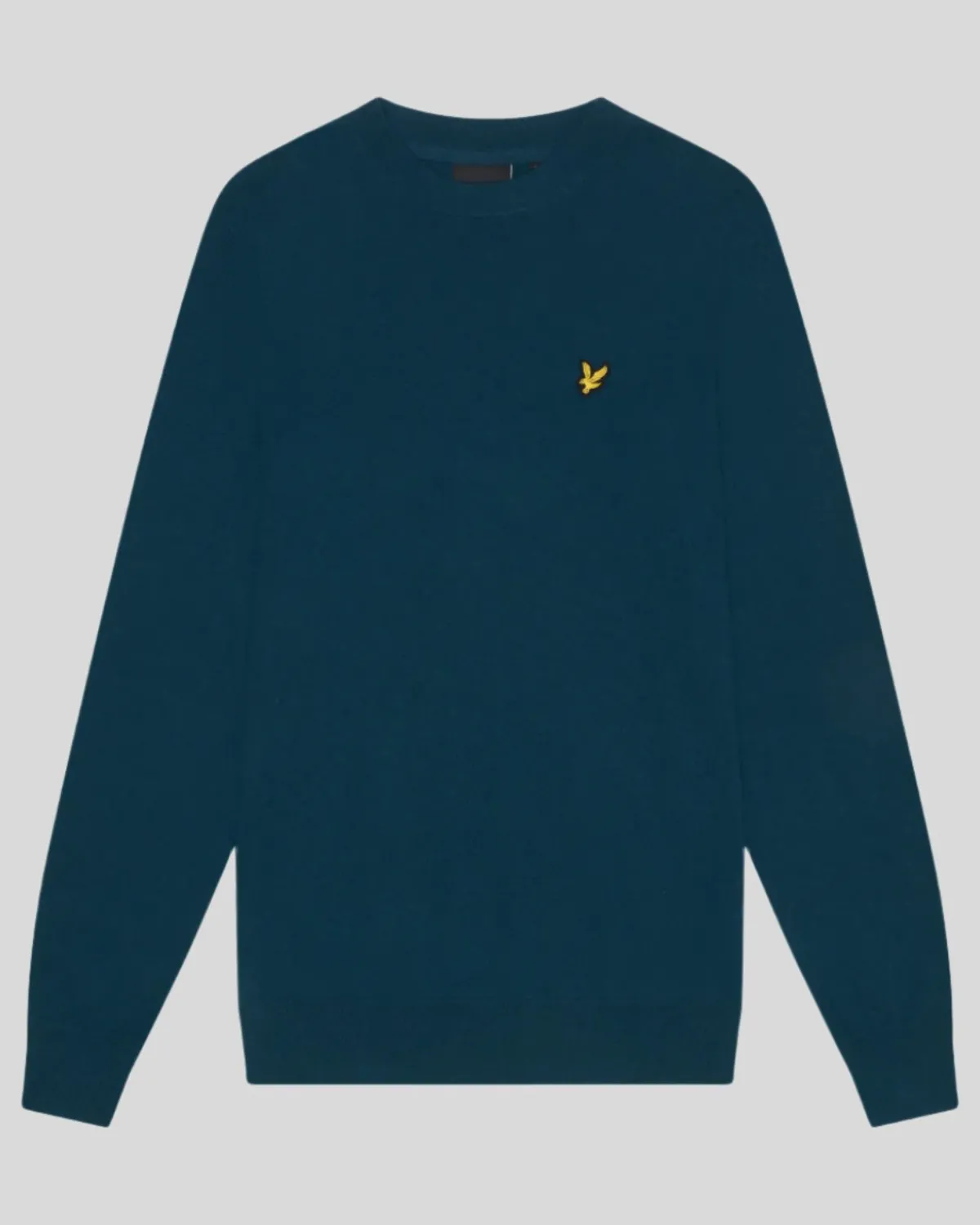 rundhalspullover_aus_baumwolle_und_merino_4-3.webp Lyle & Scott Pullover & Strickwaren<Rundhals-Pullover aus Baumwolle und Merino ApresNavy