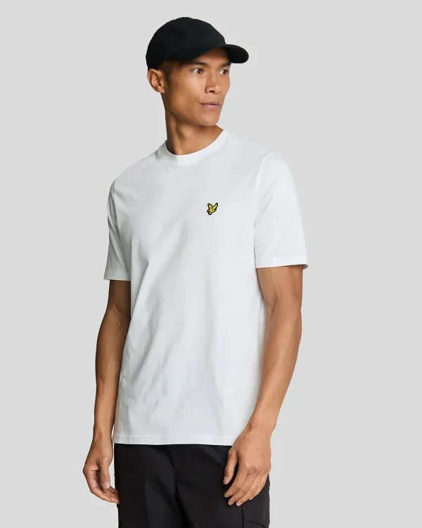 Lyle & Scott T-shirts<Scattered Eagles Grafik T-Shirt White