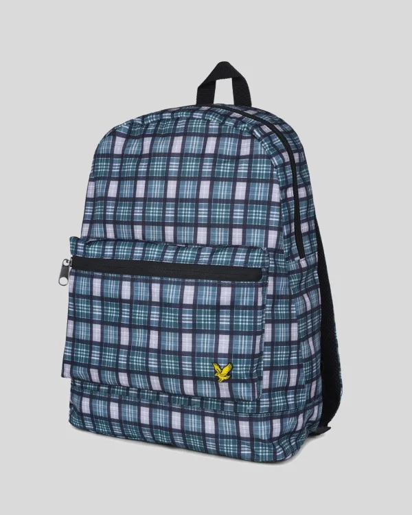 Lyle & Scott Taschen<Scheck-Rucksack ArgyleTeal