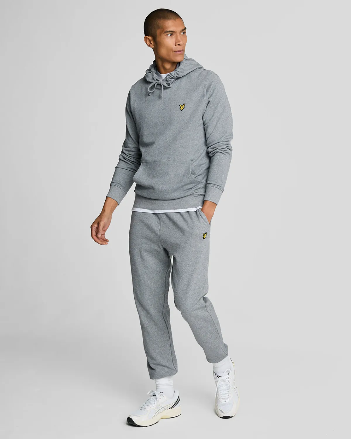 schlanke_sweatpant_1.webp Lyle & Scott Jogger<Schlanke Sweatpant MidGreyMargel