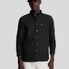 Lyle & Scott Grundlegendes | Hemden<Schlichtes Oxford Hemd JetBlack