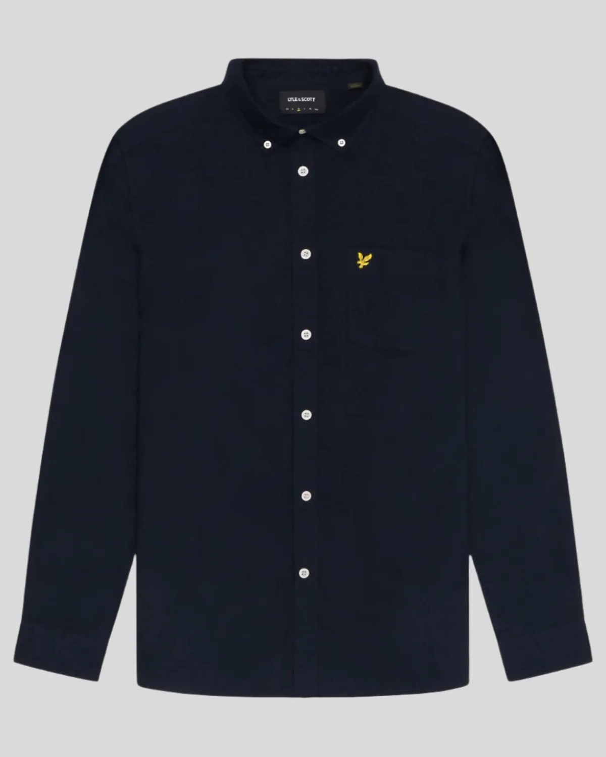schlichtes_oxford_hemd_0-6.webp Lyle & Scott Groß & Groß | Übergrößen<Schlichtes Oxford Hemd DarkNavy