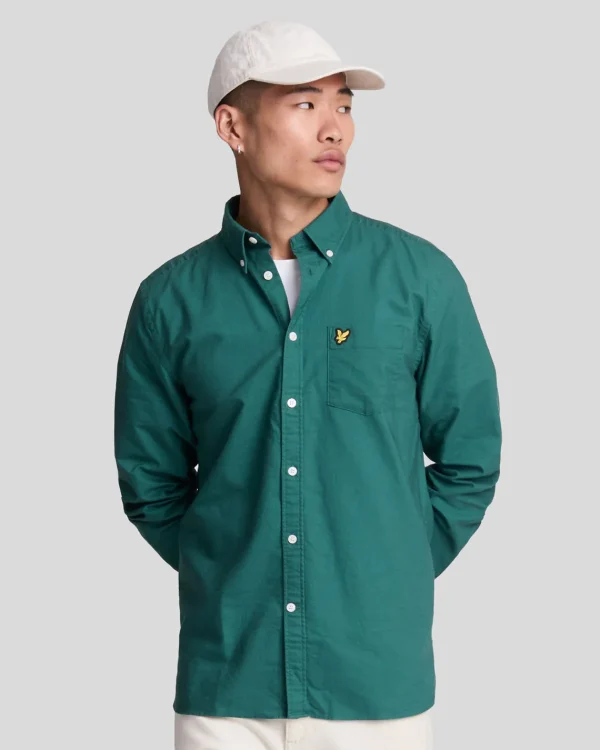 Lyle & Scott Hemden<Schlichtes Oxford Hemd DeepEmerald