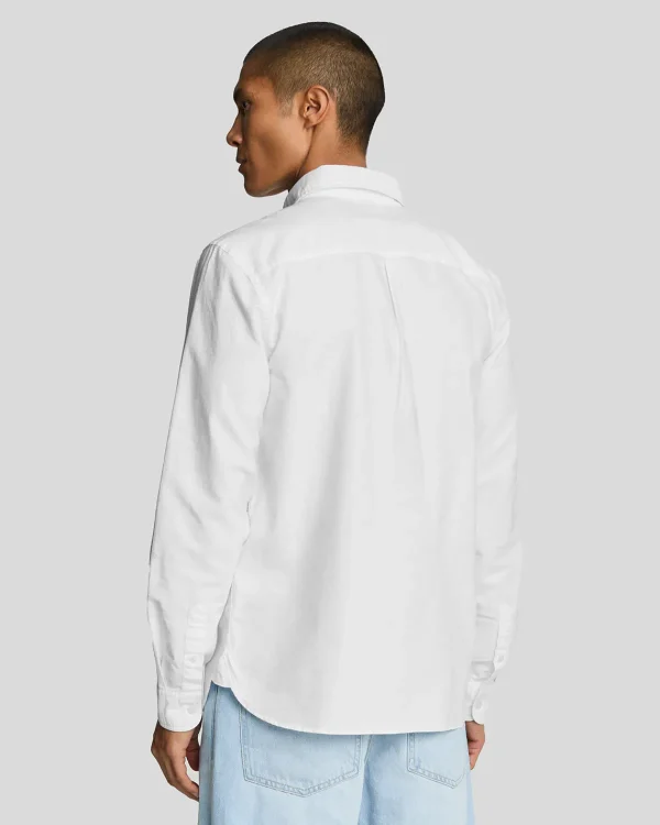 Lyle & Scott Grundlegendes | Hemden<Schlichtes Oxford Hemd White