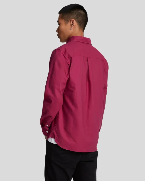Lyle & Scott Vermächtnis | Hemden<Schlichtes Oxford Hemd RichBurgundy
