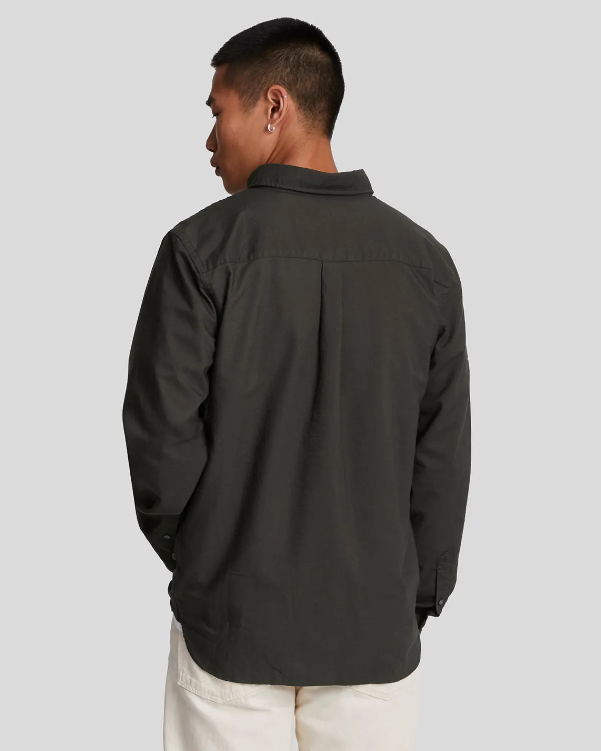 schlichtes_oxford_hemd_2-7.webp Lyle & Scott Hemden<Schlichtes Oxford Hemd Gunmetal