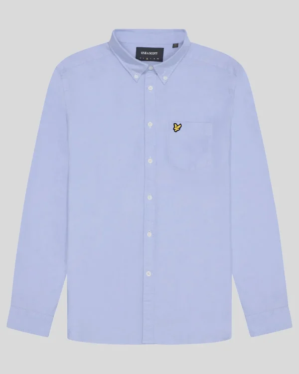 Lyle & Scott Grundlegendes | Hemden<Schlichtes Oxford Hemd Riviera