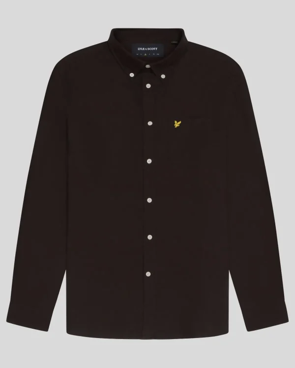 Lyle & Scott Hemden<Schlichtes Oxford Hemd Sediment