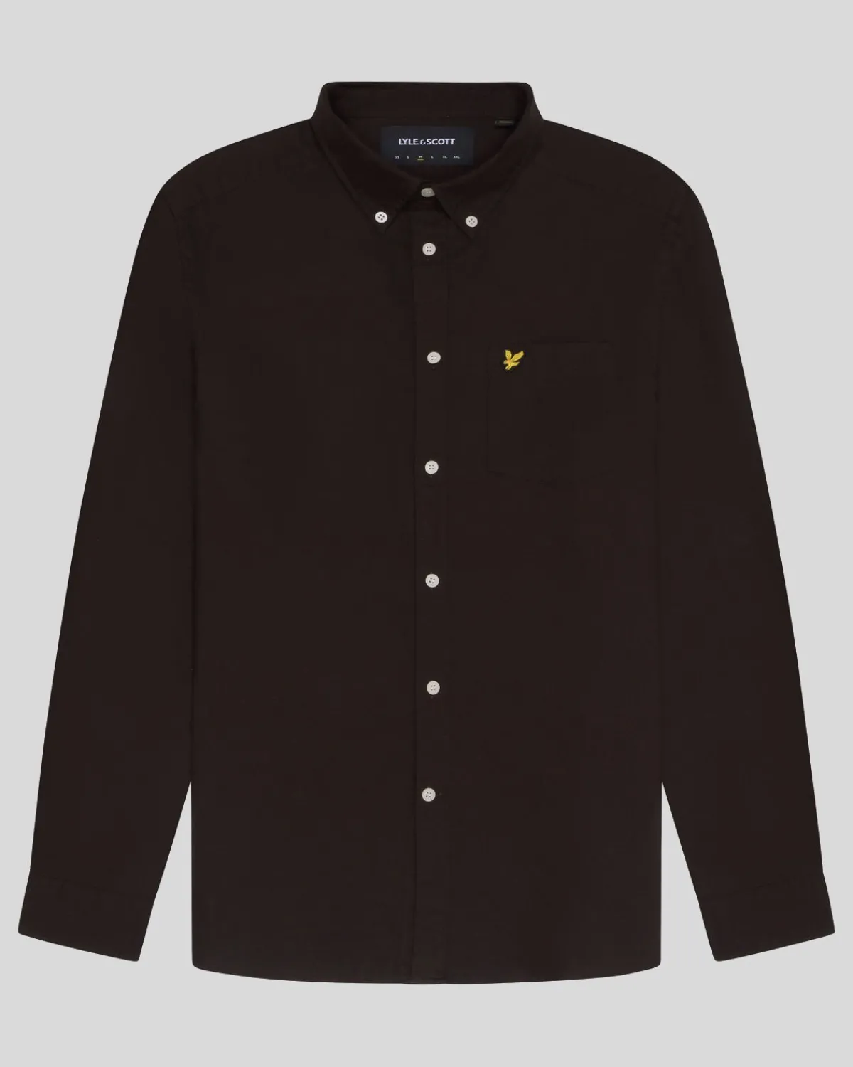 schlichtes_oxford_hemd_4-5.webp Lyle & Scott Hemden<Schlichtes Oxford Hemd Sediment