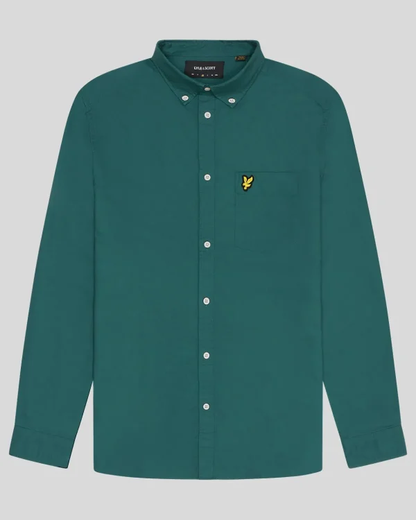 Lyle & Scott Hemden<Schlichtes Oxford Hemd DeepEmerald