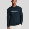 Lyle & Scott Drehbuchsticke<Script Jacquard Pullover DarkNavy