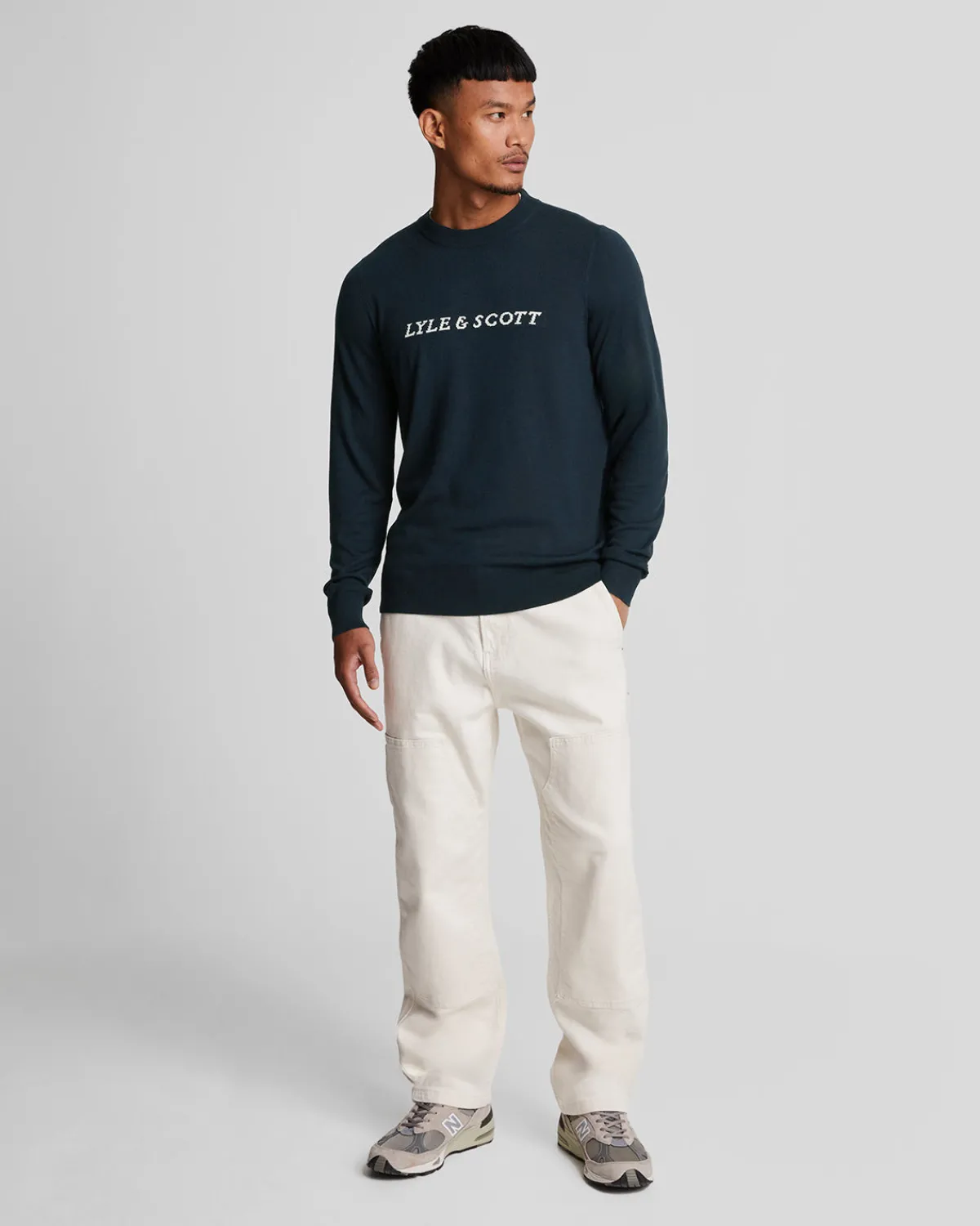 script_jacquard_pullover_1.webp Lyle & Scott Drehbuchsticke<Script Jacquard Pullover DarkNavy