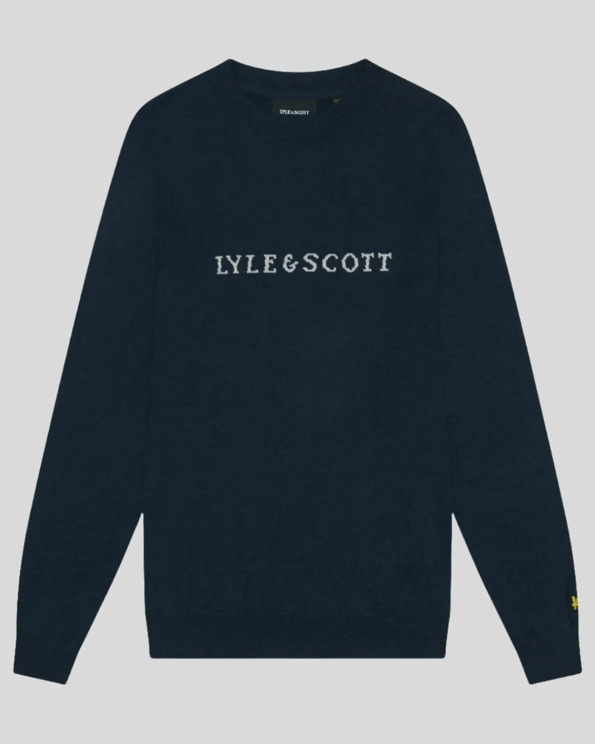 script_jacquard_pullover_4.webp Lyle & Scott Drehbuchsticke<Script Jacquard Pullover DarkNavy