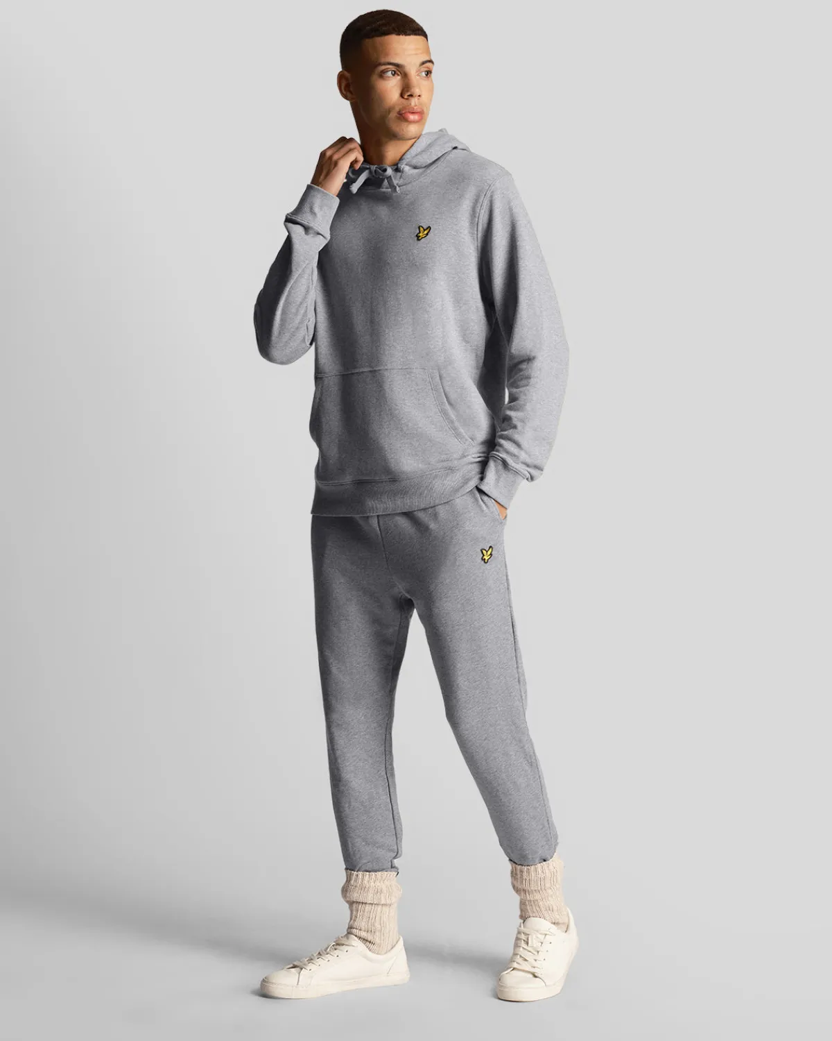 skinny_sweatpants_1-4.webp Lyle & Scott Jogger<Skinny Sweatpants MidGreyMargel