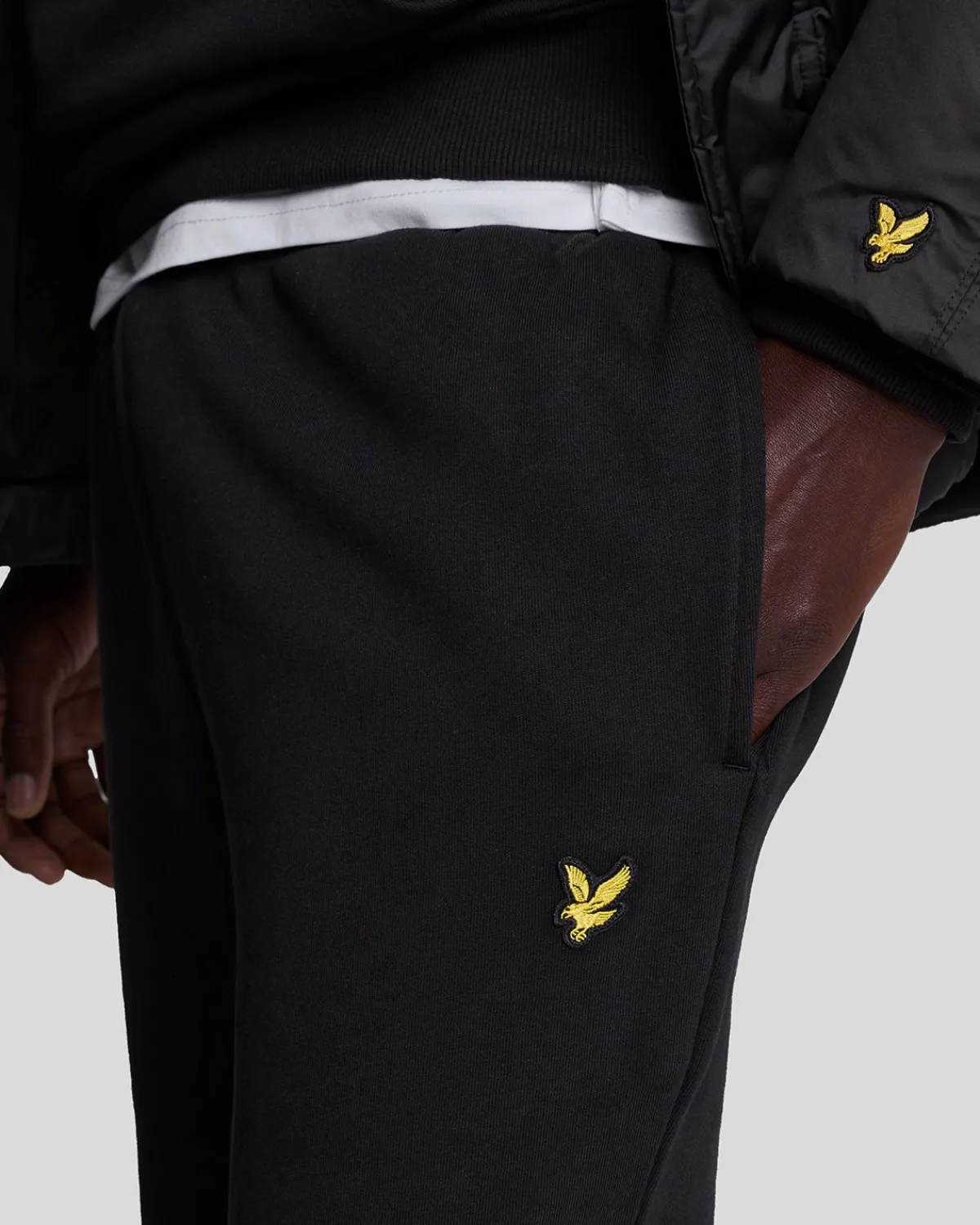 skinny_sweatpants_3-1.webp Lyle & Scott Grundlegendes | Jogger<Skinny Sweatpants Pechschwarz