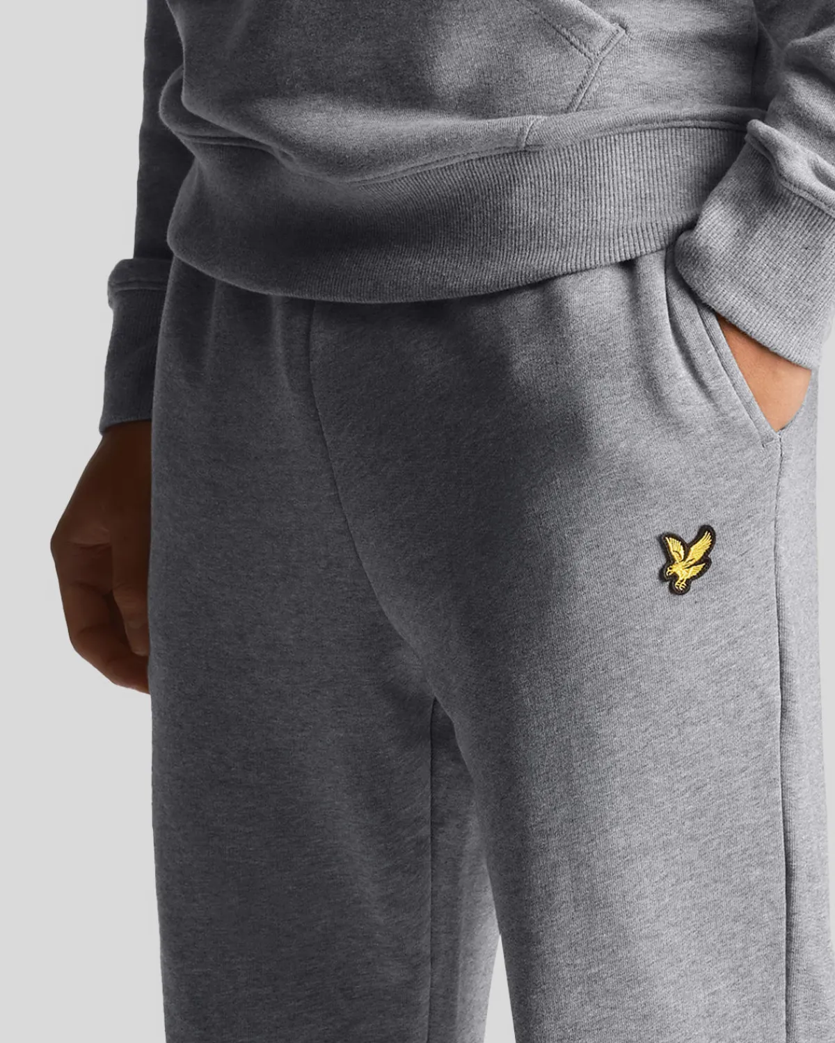 skinny_sweatpants_3-4.webp Lyle & Scott Jogger<Skinny Sweatpants MidGreyMargel