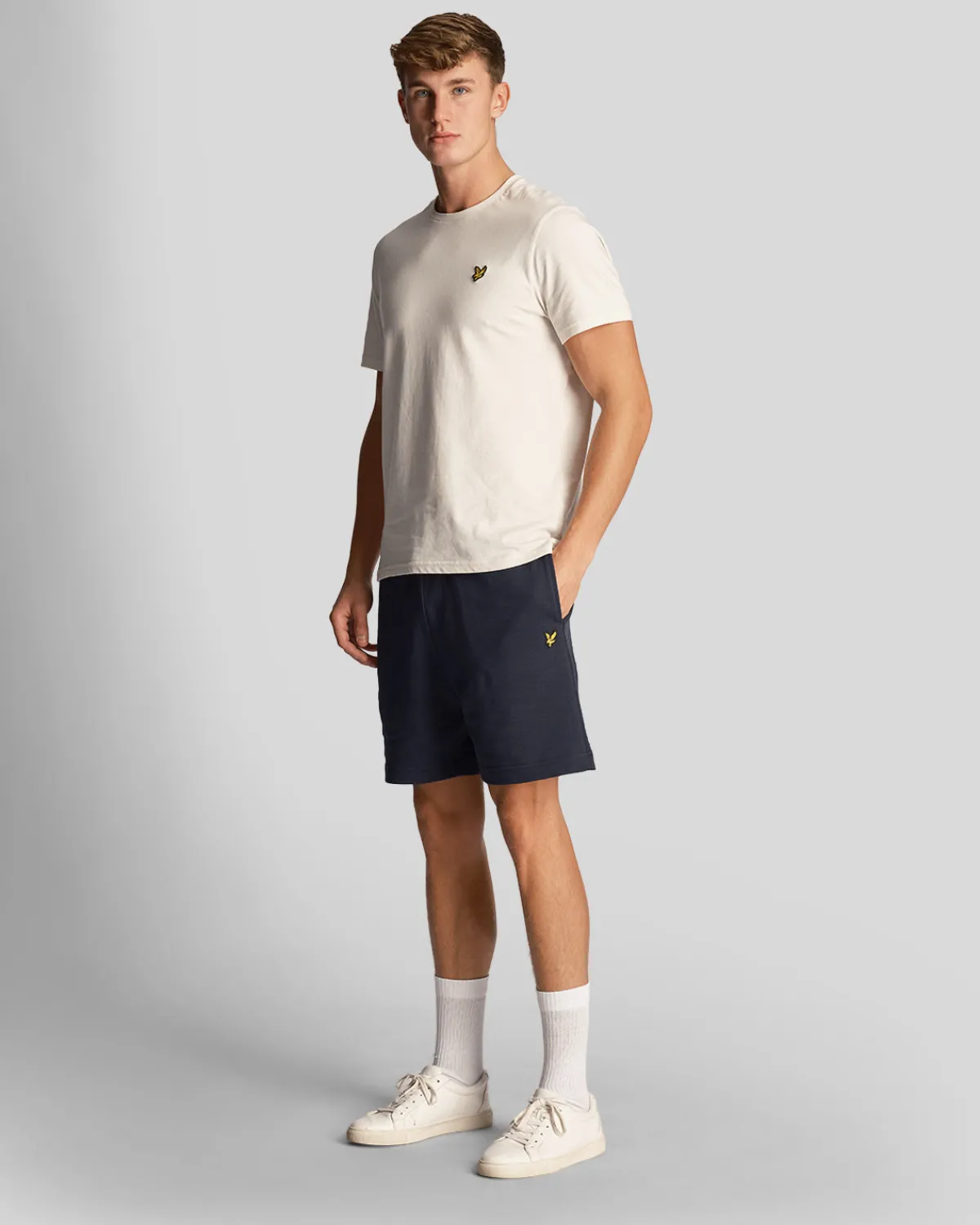 slub_shorts_1-1.webp Lyle & Scott Kurze Hosen<Slub Shorts DunkleMarine